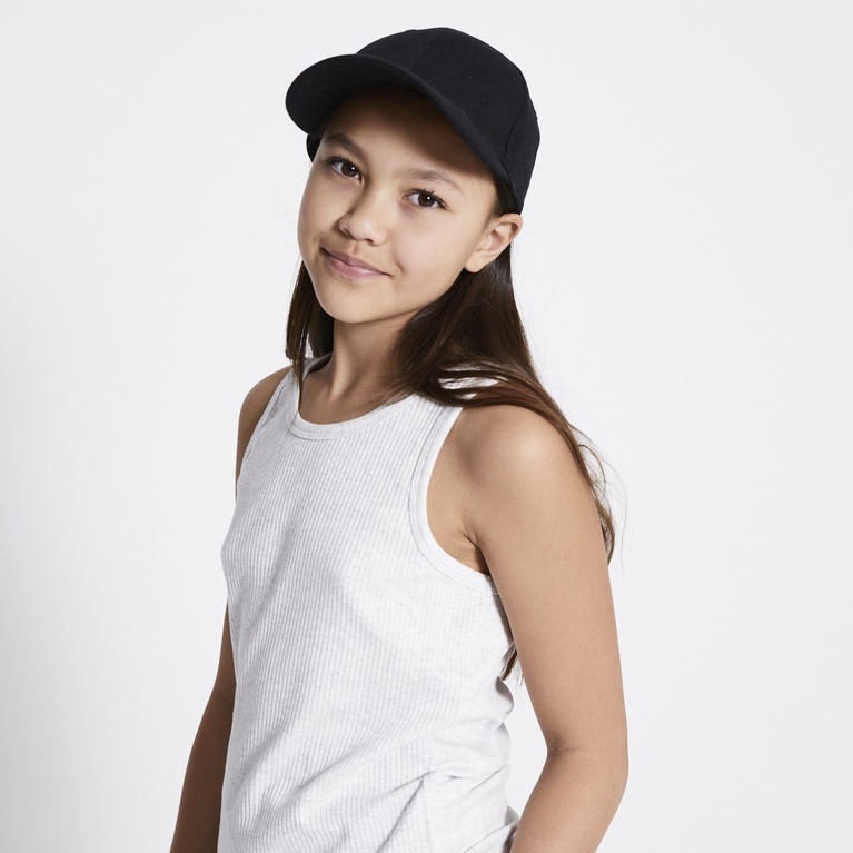 Ribbed tank top "Ilse star" Grey Melange